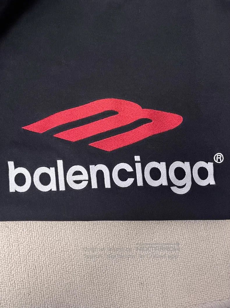 Balenciaga Balenciaga Tape Letter Logo Printed Round Neck Short Sleev Size US XL / EU 56 / 4 - 3 Thumbnail