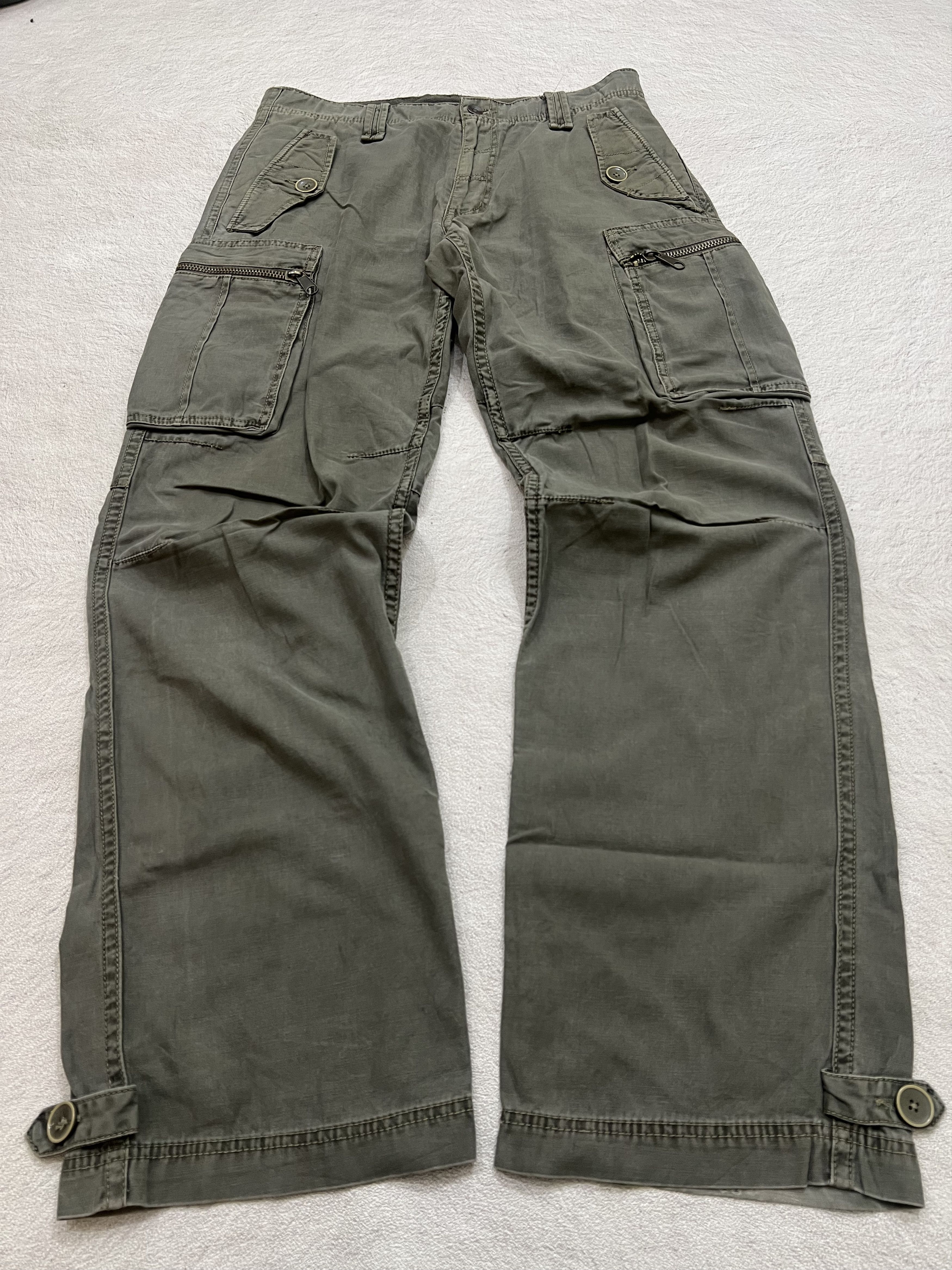 Japanese Brand 2000s Hysteric Tornado Y's Junya Cargo y2k Lgb Ifsix Size US 32 / EU 48 - 1 Thumbnail