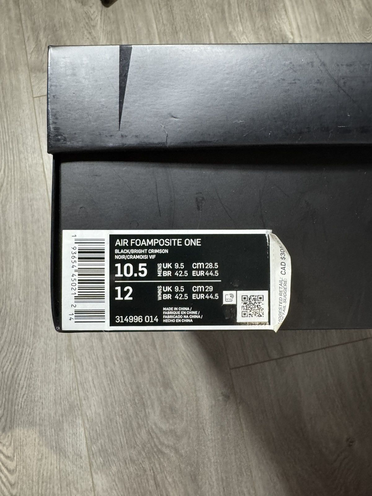 Nike Nike Air Foamposite One Cracked Lava Mens Shoes Sneakers Size US 10.5 / EU 43-44 - 5 Thumbnail