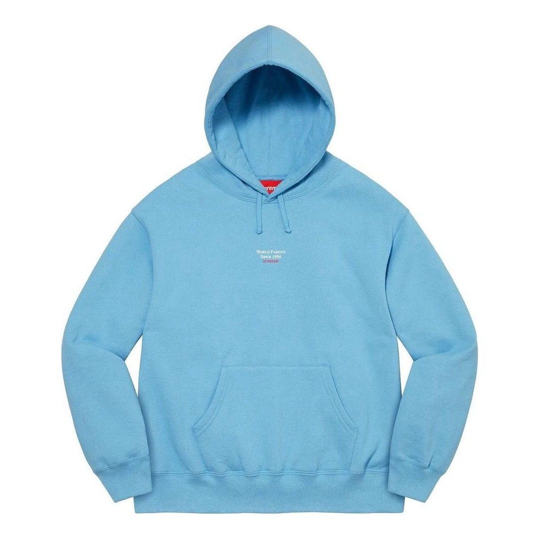 Supreme Supreme World Famous Micro Hooded Sweatshirt Size US XL / EU 56 / 4 - 2 Thumbnail