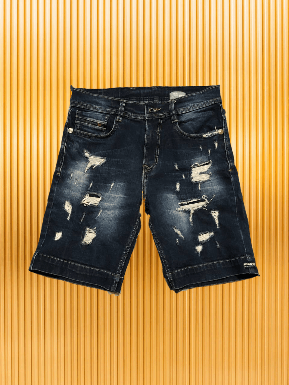 Diesel Vintage denim sweat Y2K shorts DIESEL pants blue Size US 30 / EU 46 - 1 Thumbnail
