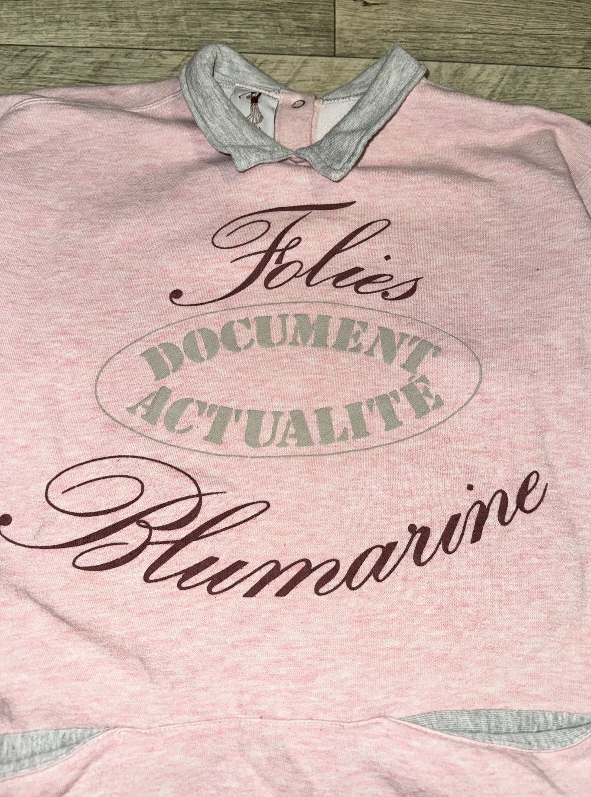 Blumarine Blumarine Vintage Sweatshirt Pink Rare Size L / US 10 / IT 46 - 3 Thumbnail