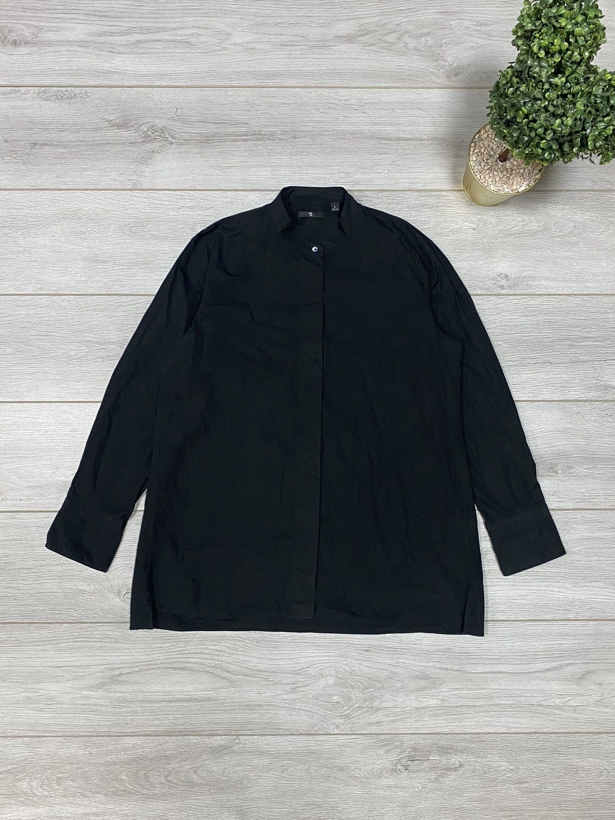 Jil Sander × Uniqlo J+ Jil Sander Uniqlo shirt buttons Size US L / EU 52-54 / 3 - 1 Thumbnail