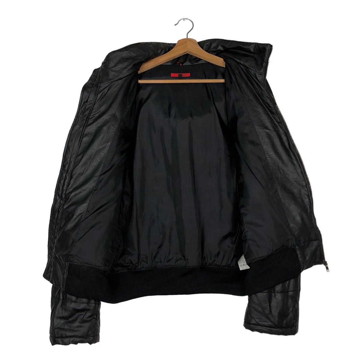 Issey Miyake 🔥Vintage Biker Soft Leather Jacket Jun Japan Made Size US M / EU 48-50 / 2 - 13 Thumbnail