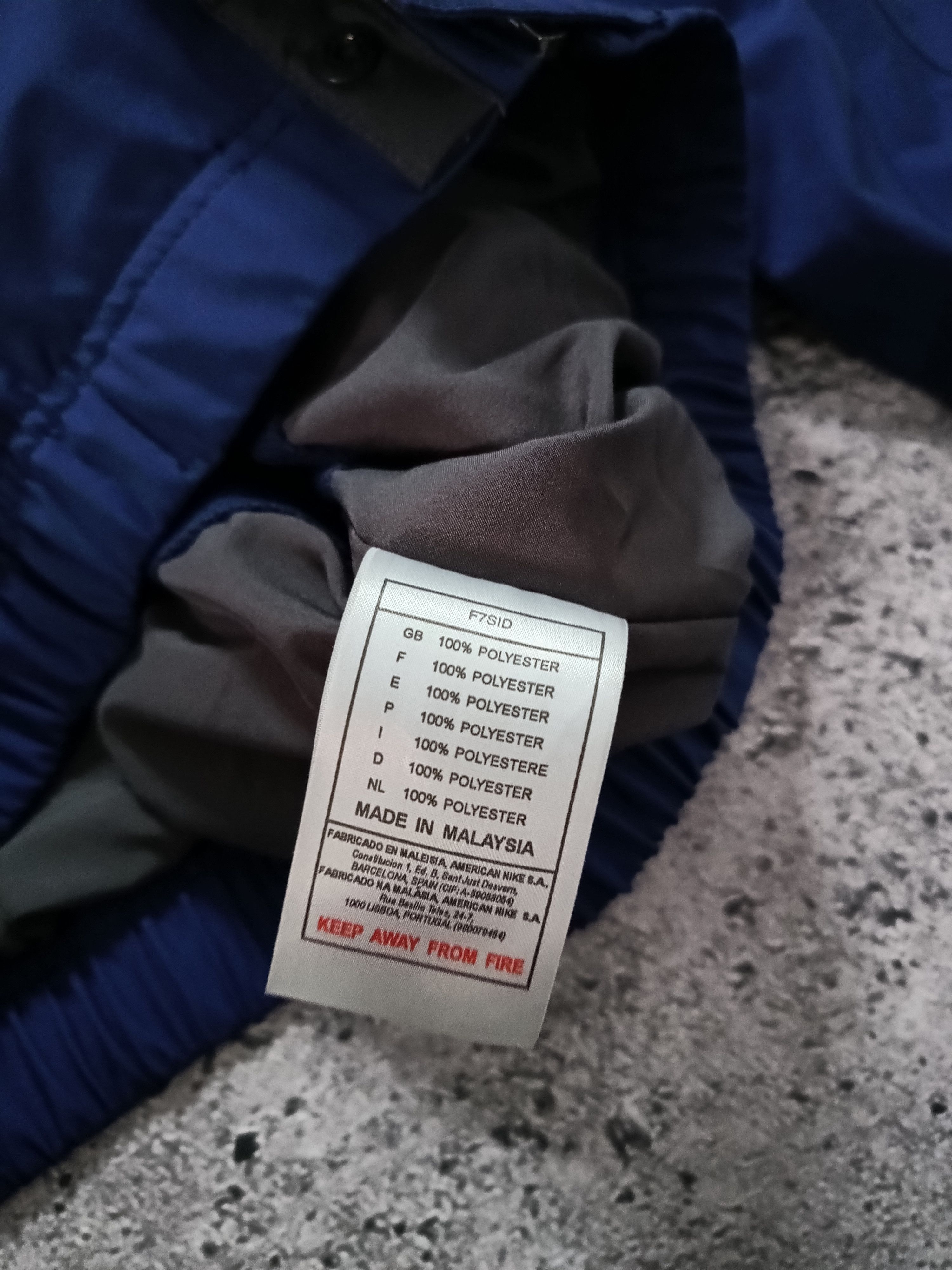 Nike × Vintage 90’s NIKE GOLF TRACK JACKET NECK SWOOSH LOGO RETRO RARE Size US S / EU 44-46 / 1 - 8 Thumbnail
