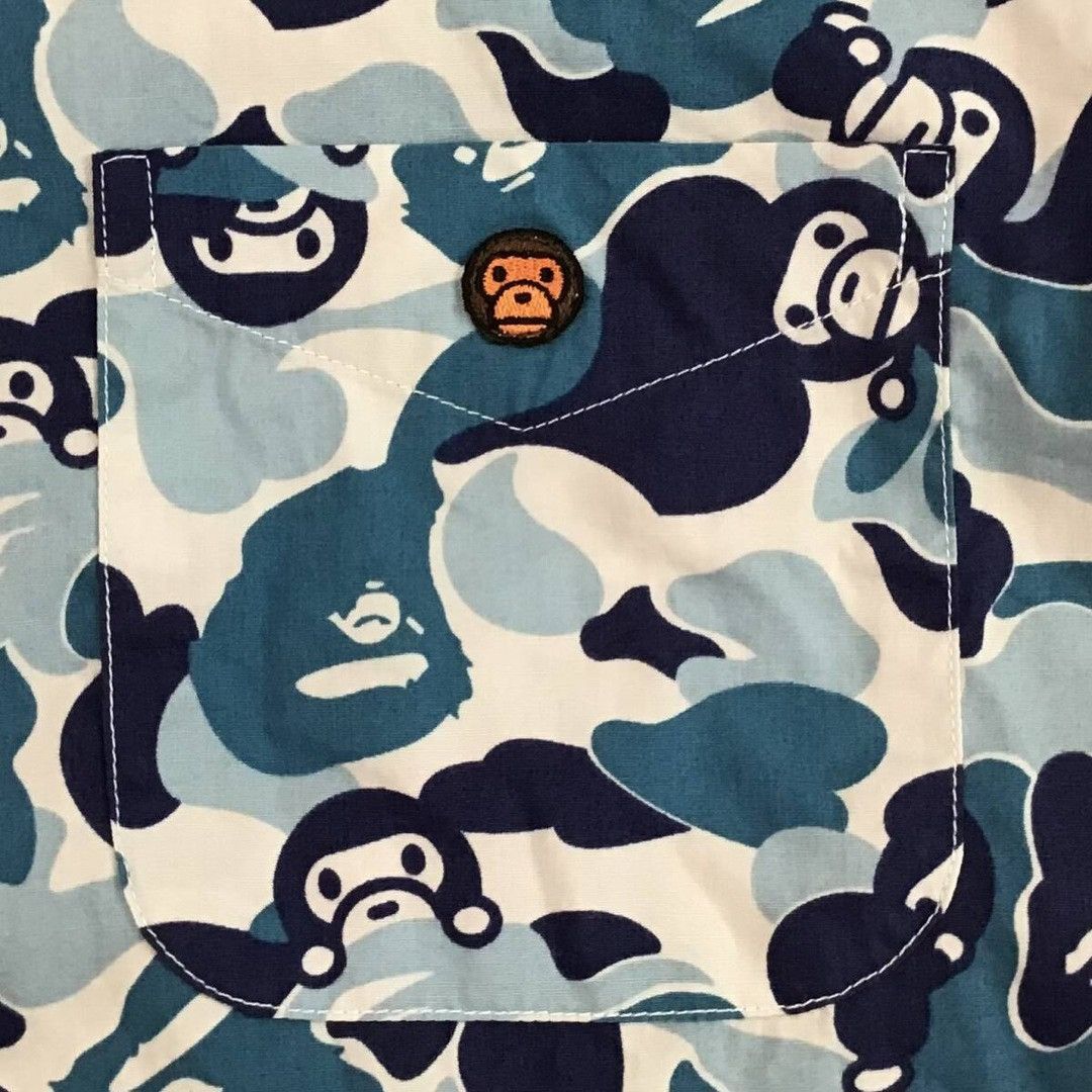 Bape BAPE Milo ABC camo blue shirt a bathing ape NIGO Size US M / EU 48-50 / 2 - 5 Thumbnail