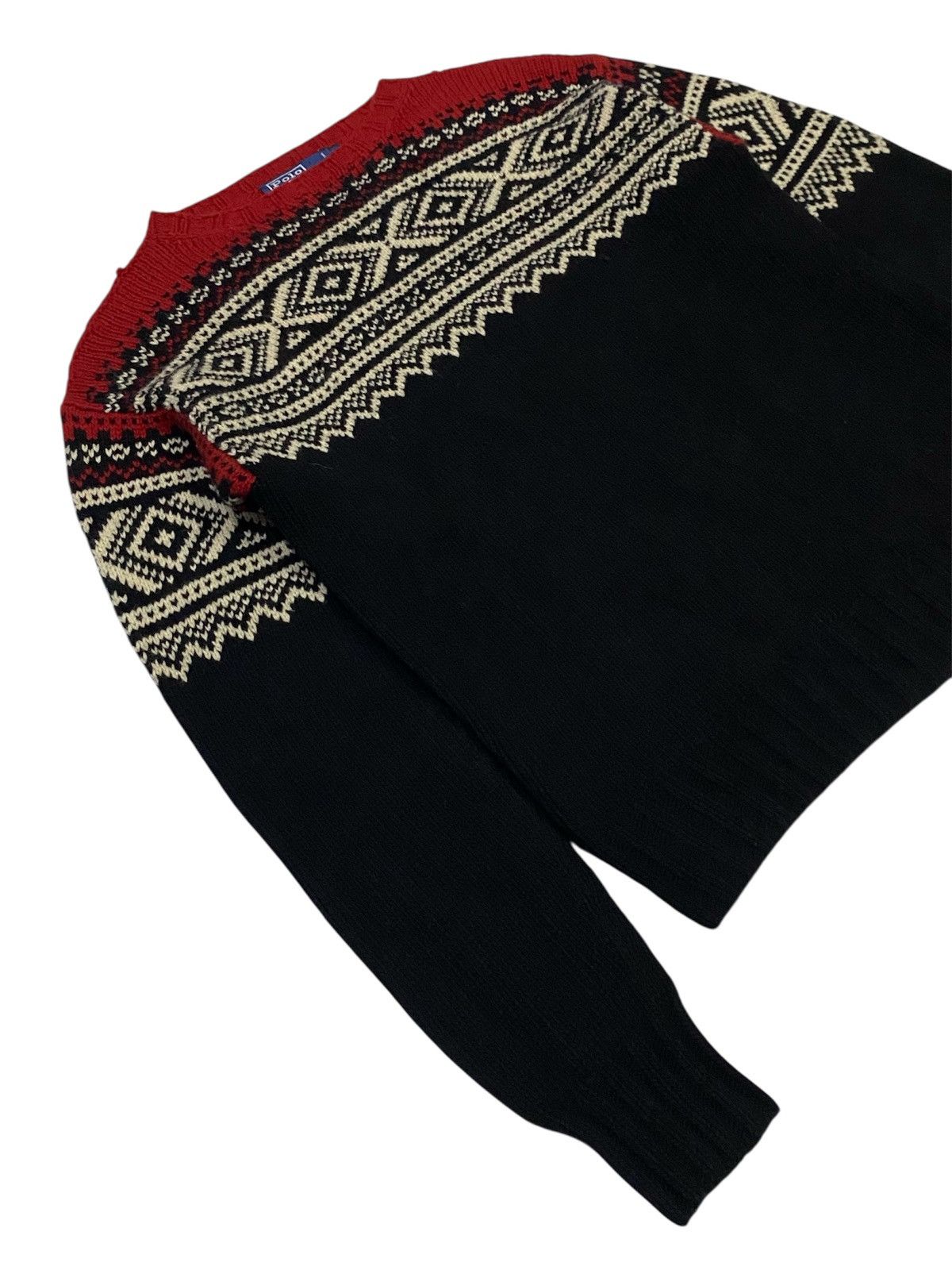 Polo Ralph Lauren Polo Ralph Lauren Classic Hand Knit Wool Sweater Size US M / EU 48-50 / 2 - 15 Thumbnail