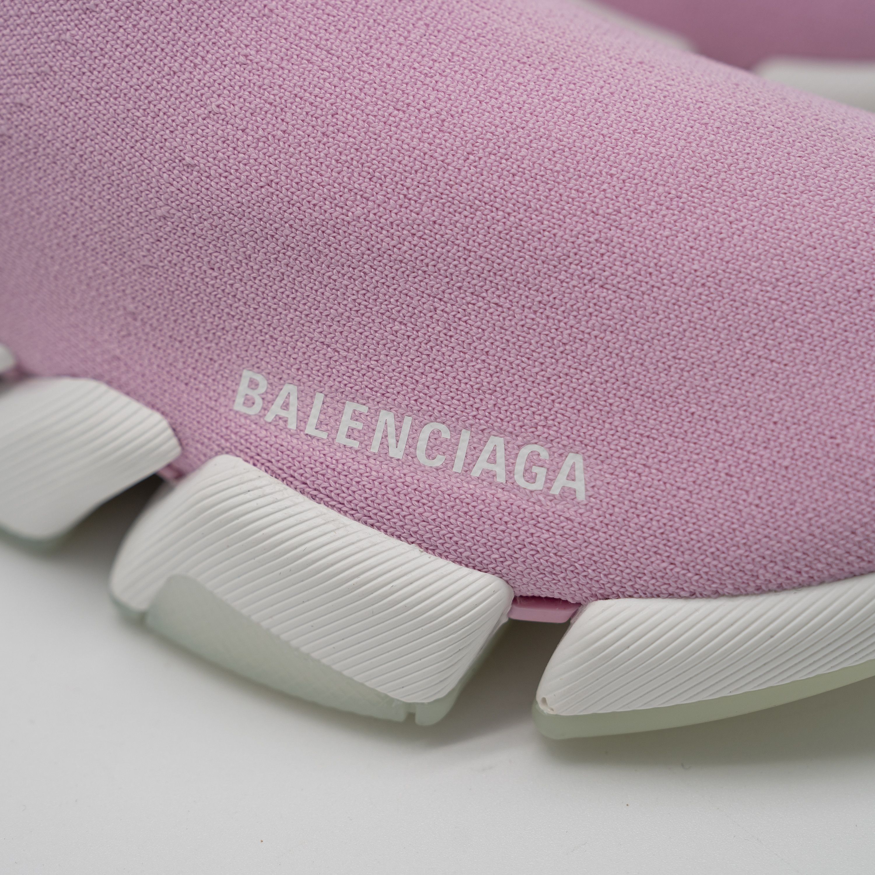 Balenciaga 39 EU / 9 US Balenciaga Speed 2.0 Sneakers Pink High Sock Size US 9 / IT 39 - 9 Thumbnail