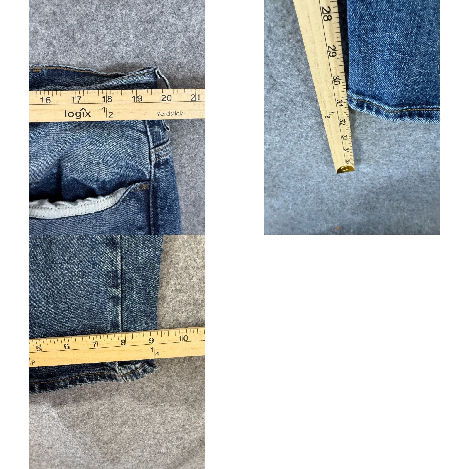 Levi's Levi's Signature Jeans Mens W38 L32 Blue Denim Loose Fit Straight Size US 38 / EU 54 - 9 Thumbnail