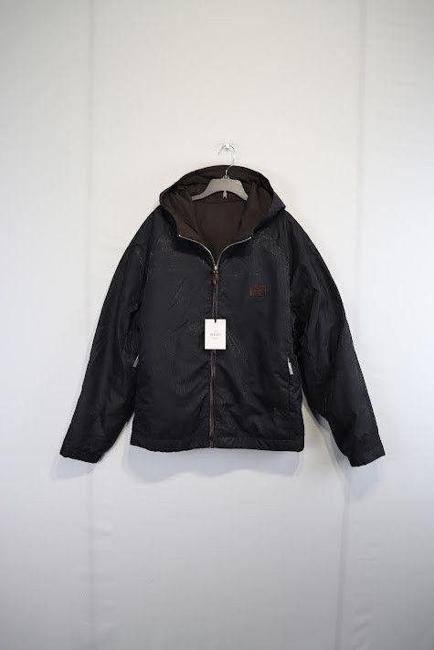 image of Berluti O1Rshd1 Scritto Padded B-Way In Deep Grey, Men's (Size Large)