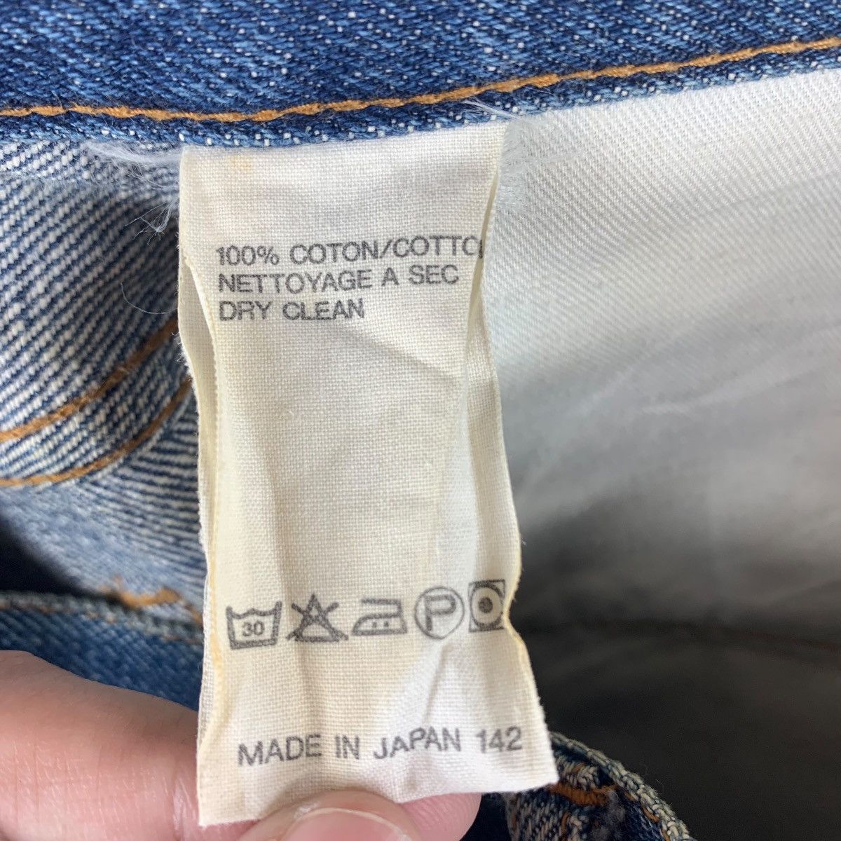 A.P.C. × Japanese Brand A.P.C selvedge blue jeans Size US 31 - 19 Thumbnail