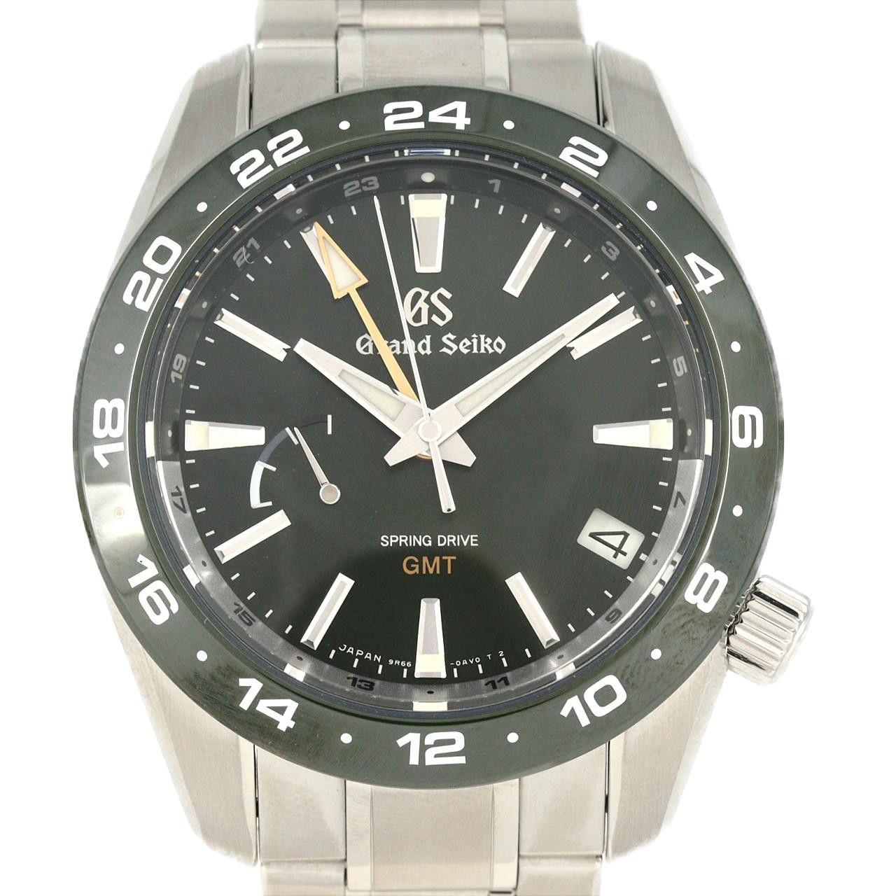 Seiko Seiko Seiko Grand Seiko Sport Collection Spring Drive GMT Stainless Steel Watch Metal Automatic SBGE257 DUTY FREE for USA Size ONE SIZE - 1 Thumbnail