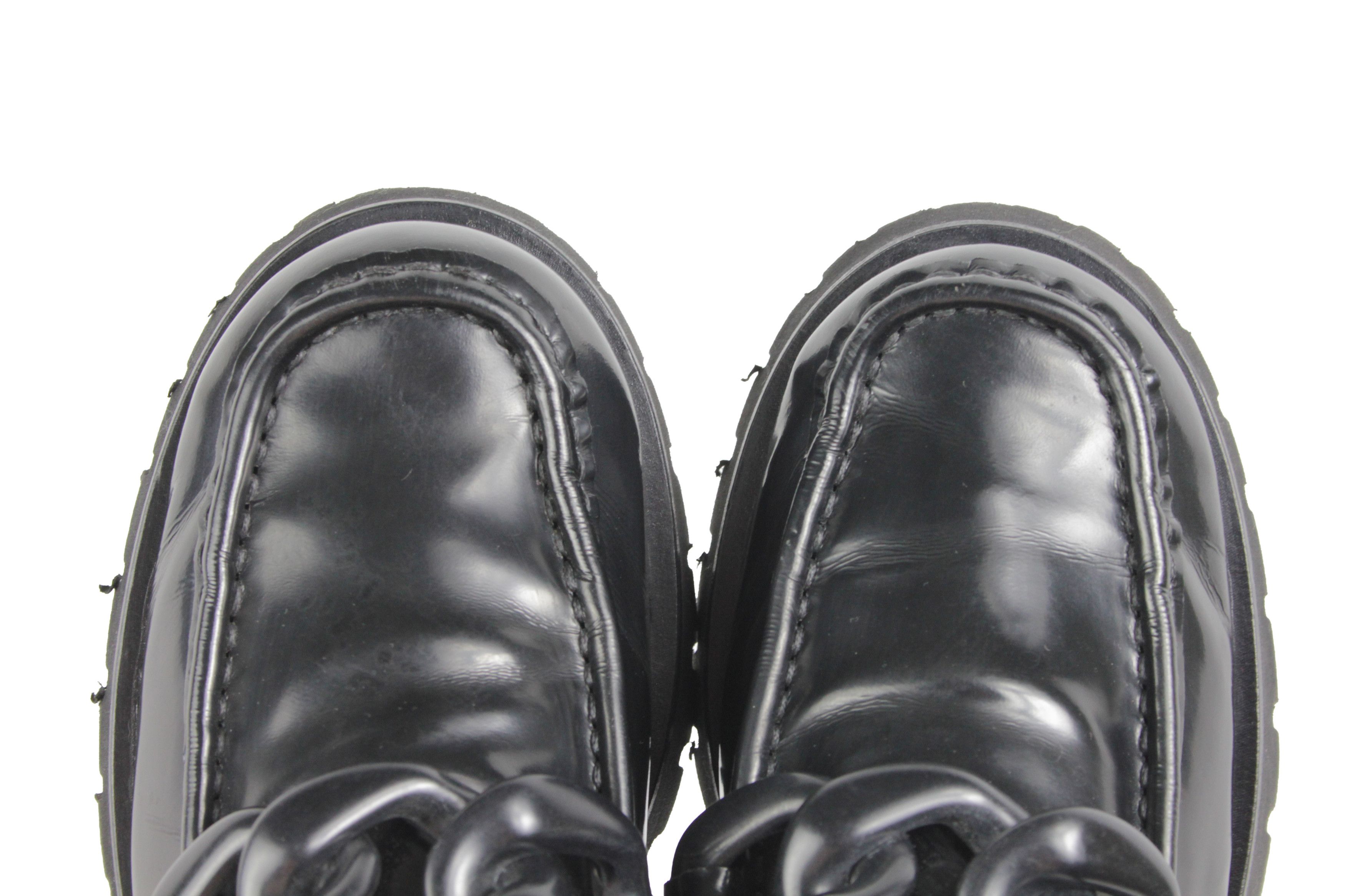 Japanese Brand Poesie Veneziane Ultra Light Chain Application Loafers Size US 10 / IT 40 - 6 Thumbnail