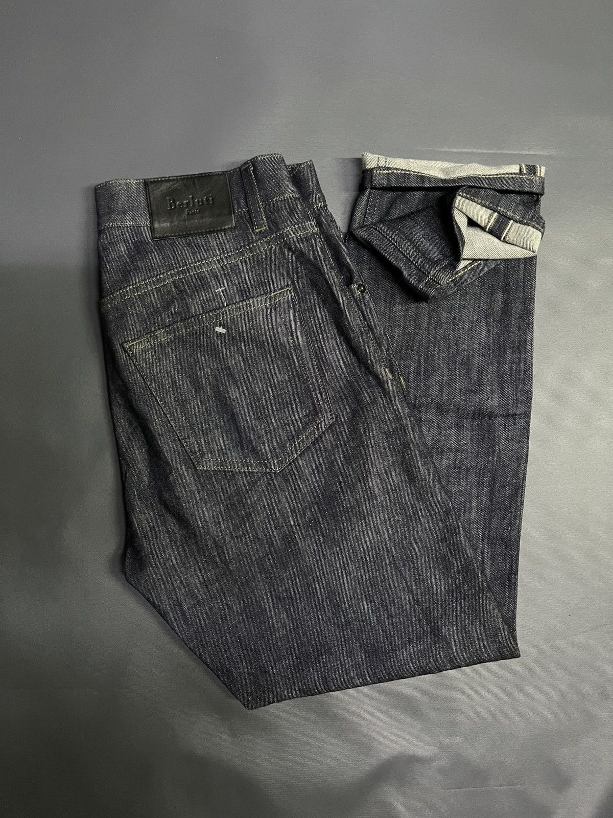 Berluti × Designer × Japanese Brand BERLUTI PARIS DESIGNER ITALY SELVEDGE DENIM JEANS Size US 30 / EU 46 - 6 Thumbnail