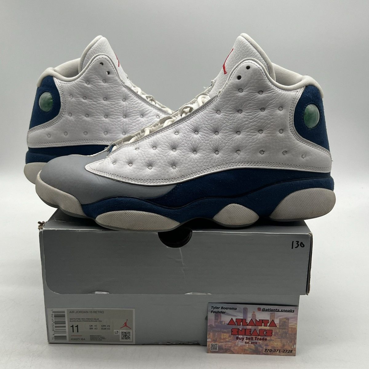 Jordan Brand Air Jordan 13 French blue Size US 11 / EU 44 - 1 Thumbnail