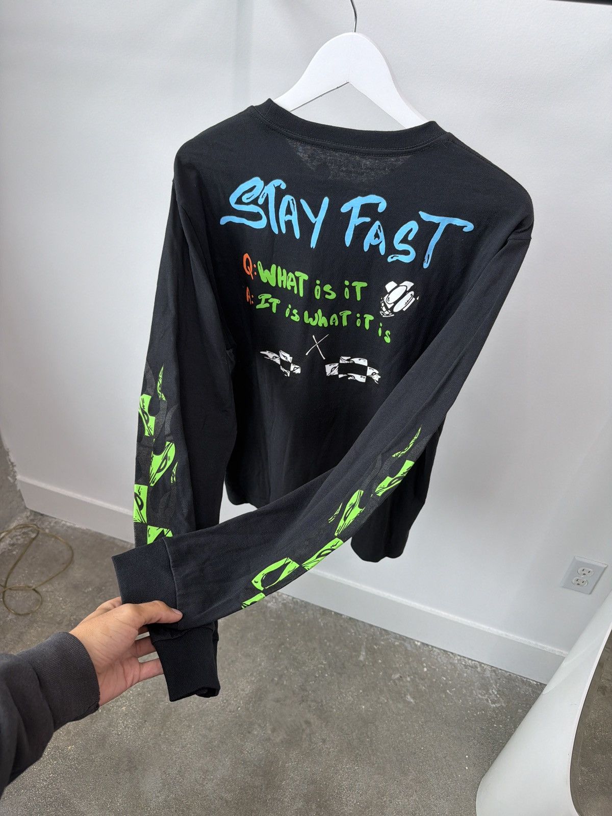 Chrome Hearts Chrome Heart Matty Boys Stay Fast Long Sleeve | Grailed