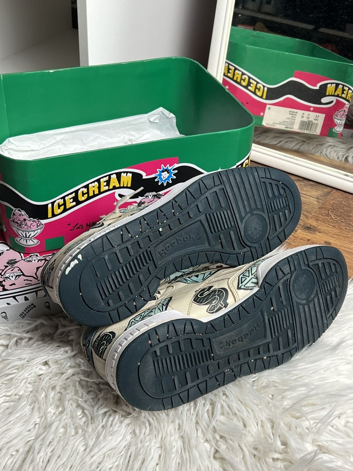 Icecream × Reebok Billionaire Boys Club Ice Cream Reebok Size US 10.5 / EU 43-44 - 7 Thumbnail