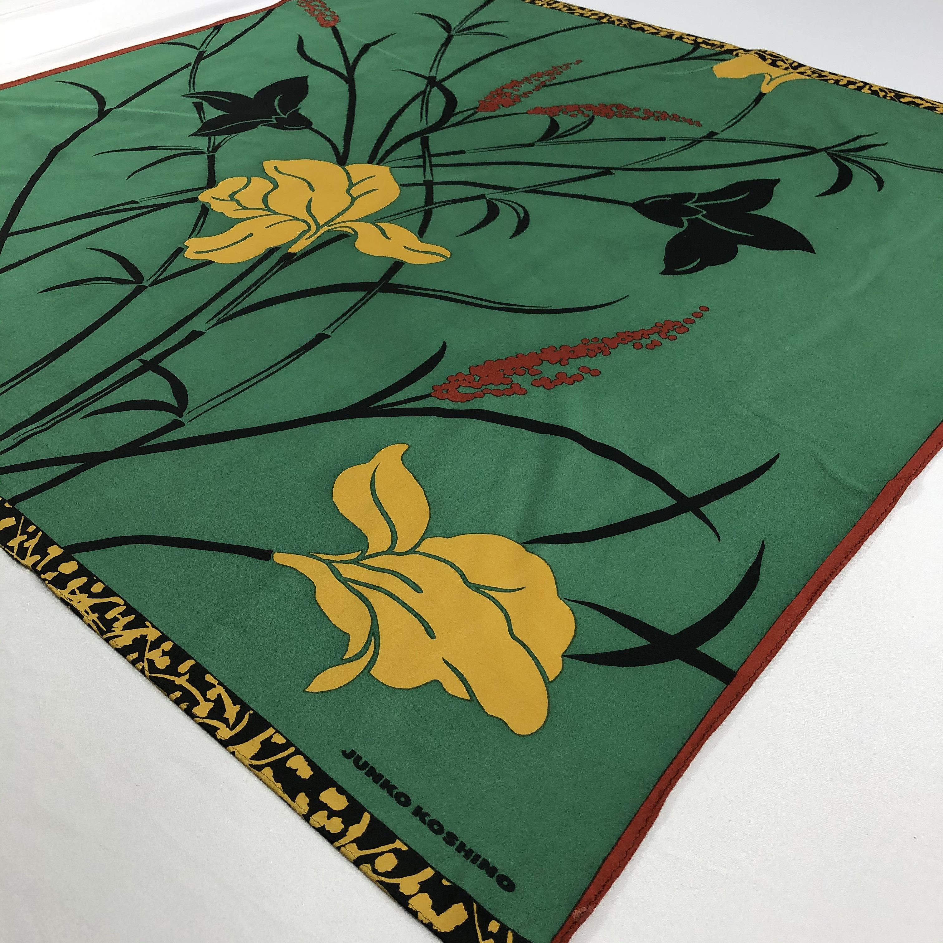 Vintage Vintage Junko Koshino Silk Scarf Size ONE SIZE - 3 Thumbnail