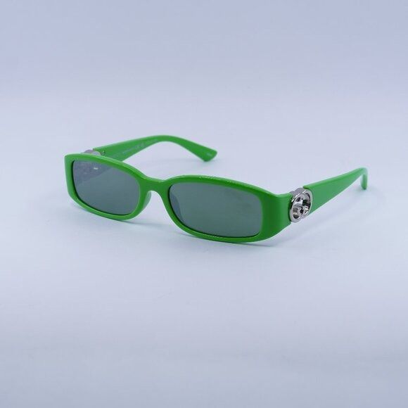 Gucci 🕶️ New Gucci GG1661S 005 Green Sunglasses Size ONE SIZE - 1 Thumbnail