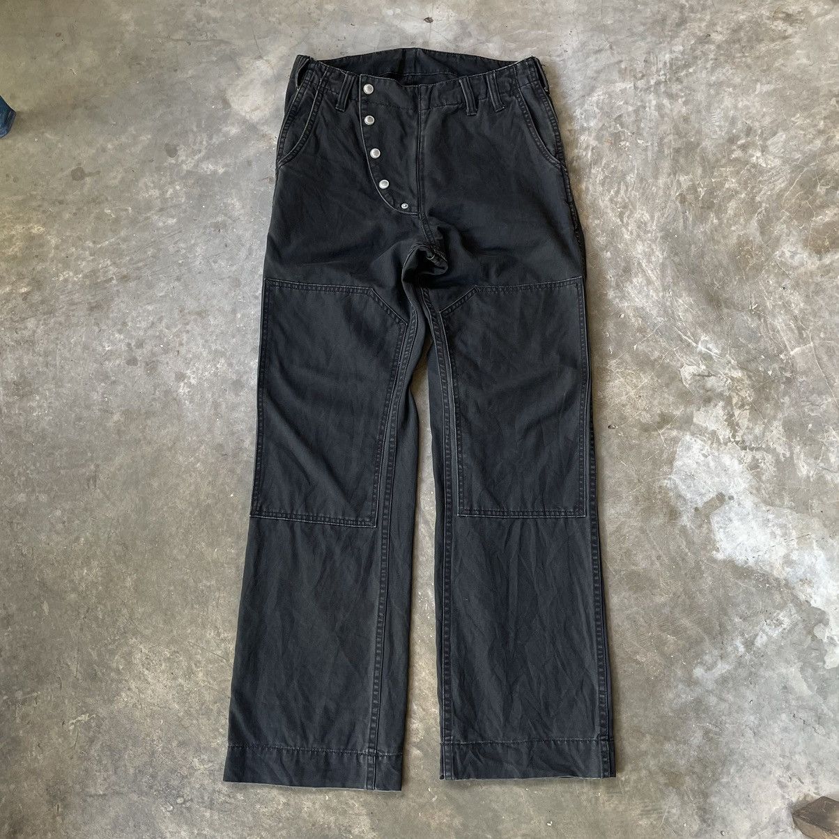 image of Vintage At-Dirty Double Knee Pant in Black, Men's (Size 31)