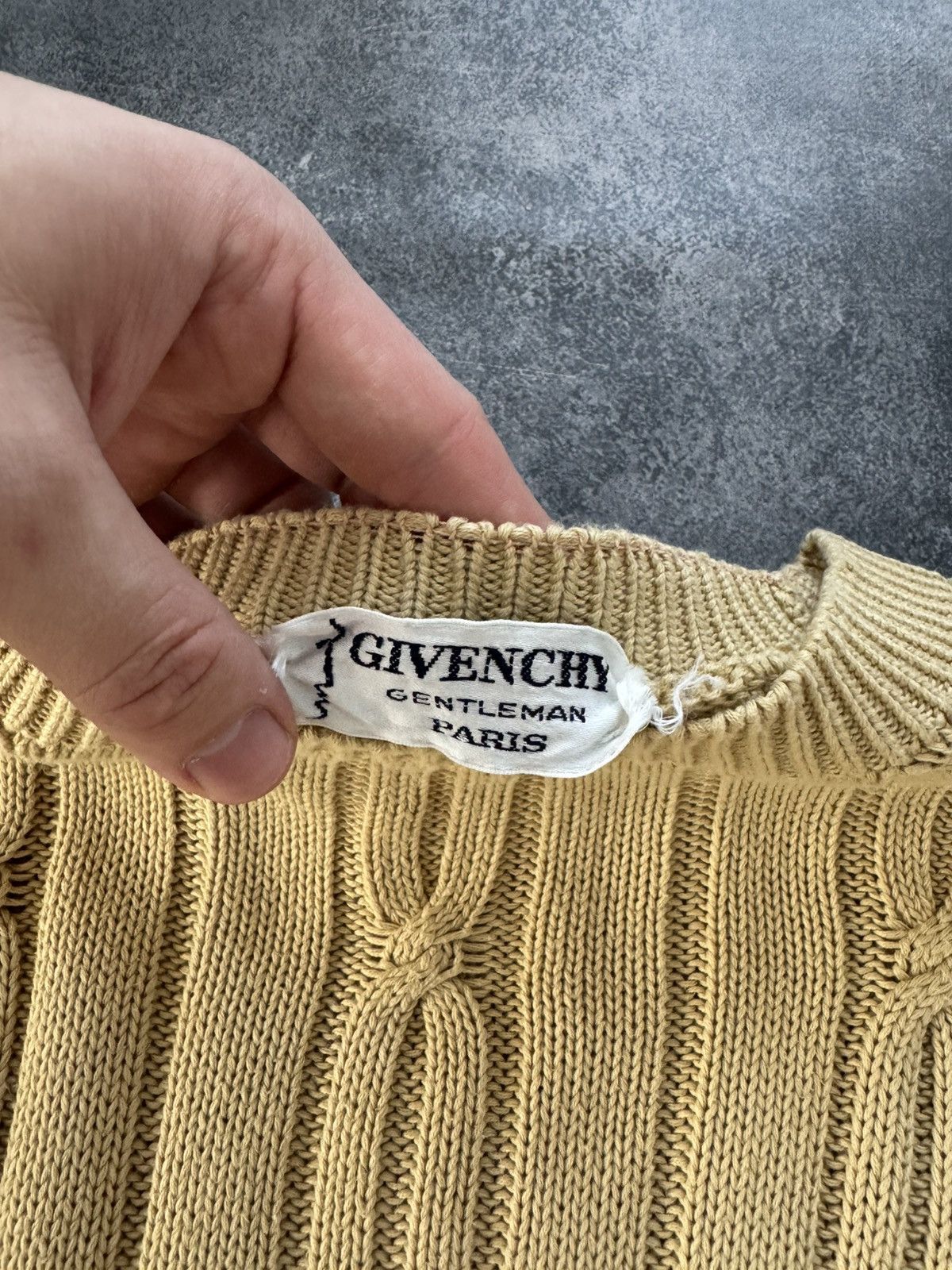 Givenchy Rare Vintage Givenchy Gentleman Knit Sweater Size US L / EU 52-54 / 3 - 4 Thumbnail