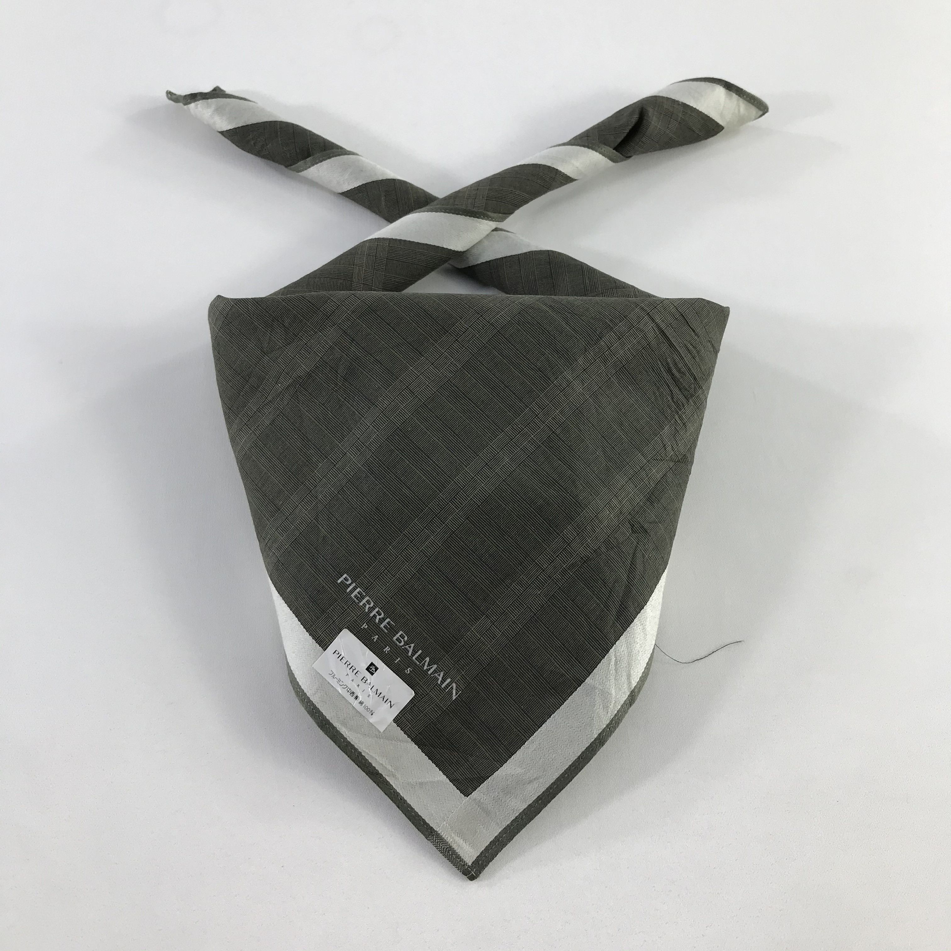 Pierre Balmain × Vintage Pierre Balmain Bandana / Handkerchief / Neckerchief - S876 Size ONE SIZE - 3 Thumbnail