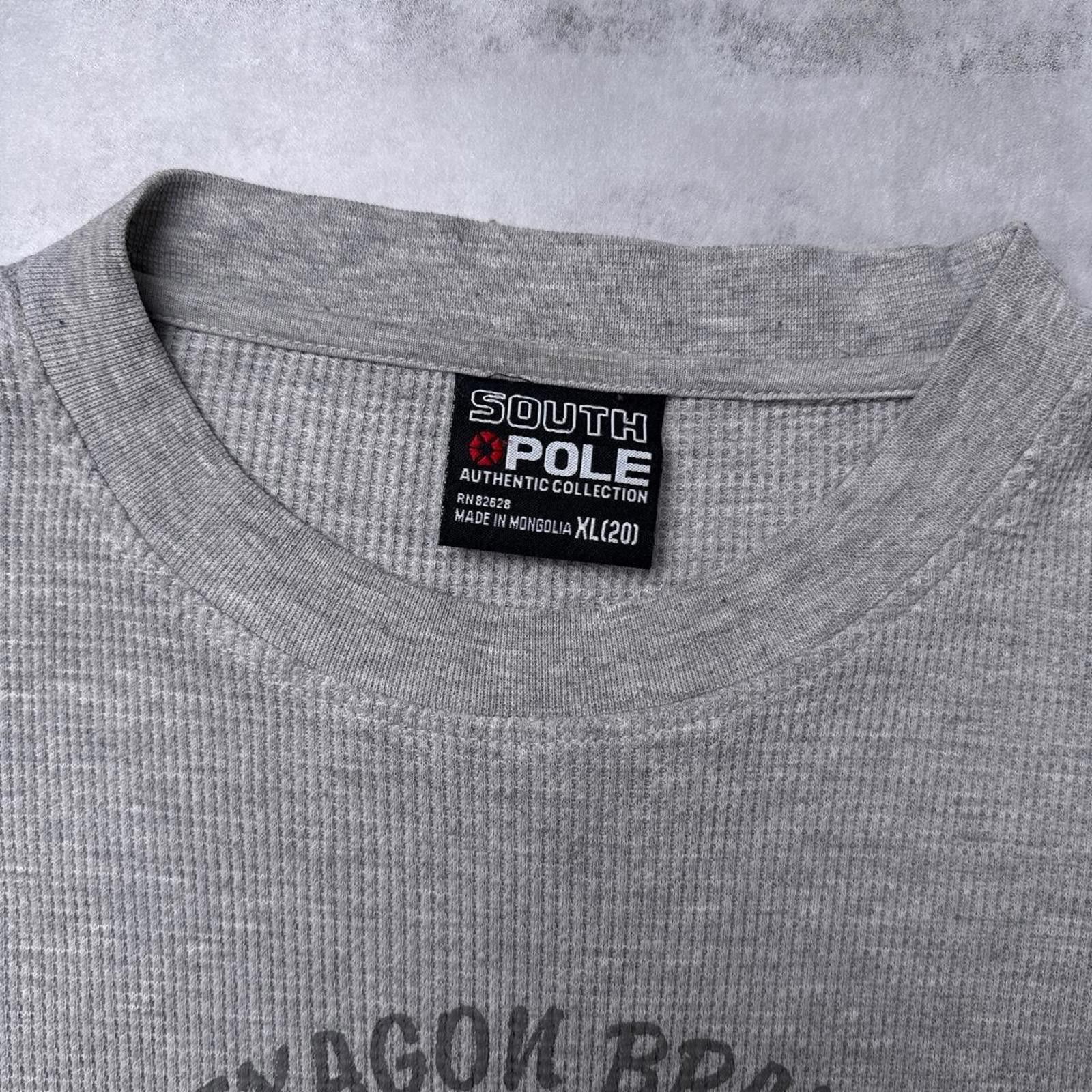 Southpole Y2K Southpole 00s Gray Long sleeve shirt Size US XL / EU 56 / 4 - 3 Thumbnail