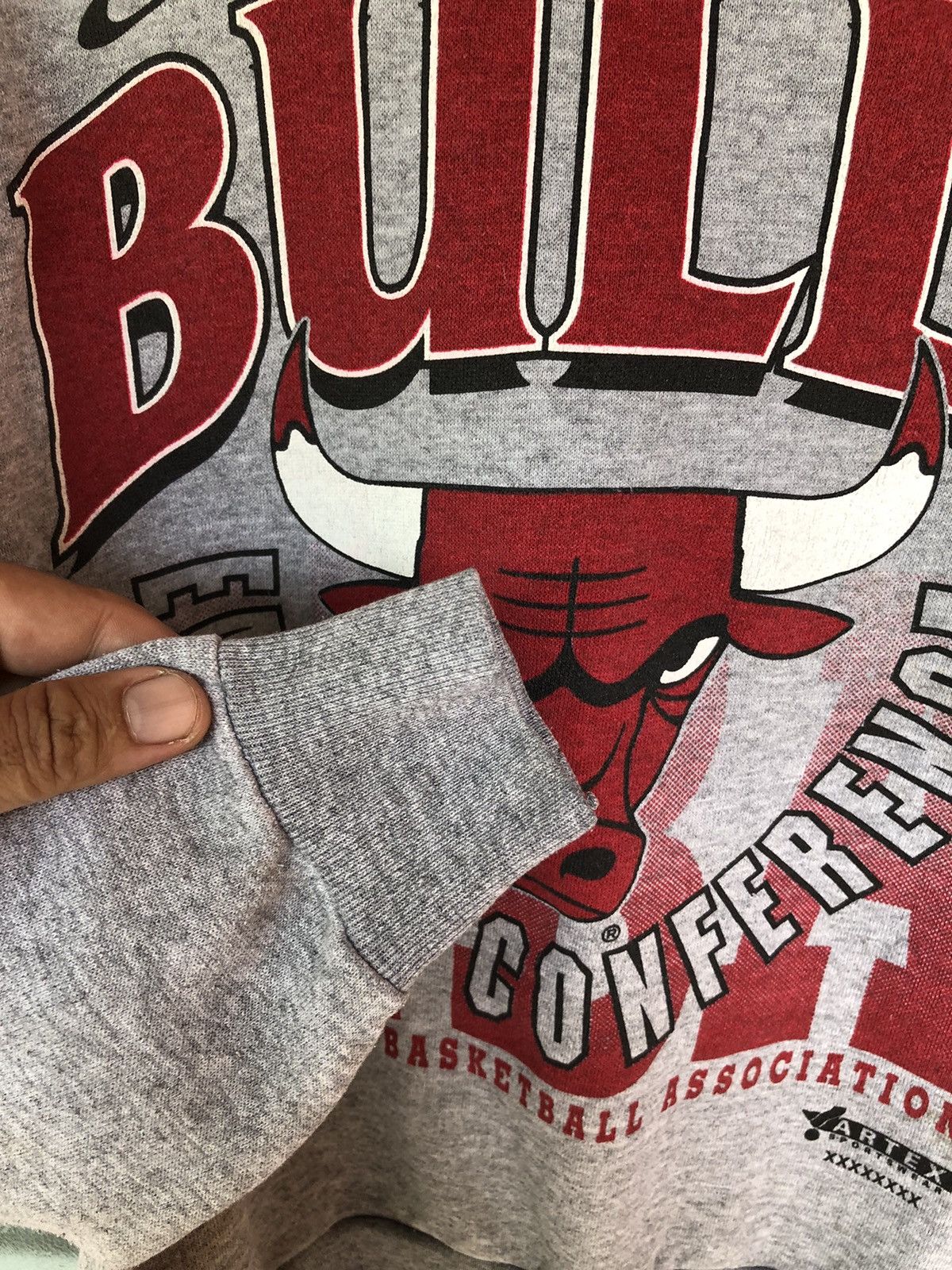 NBA × Vintage Vintage Chicago Bulls Sweatshirt Size US M / EU 48-50 / 2 - 5 Thumbnail