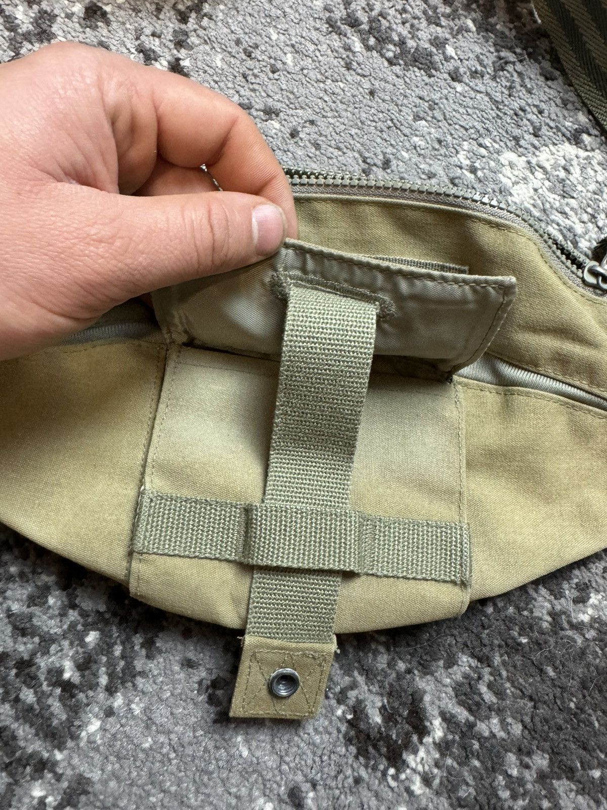 Adidas × Vintage Vintage Y2K Adidas Military Style Active Belt Bag Size ONE SIZE - 4 Thumbnail