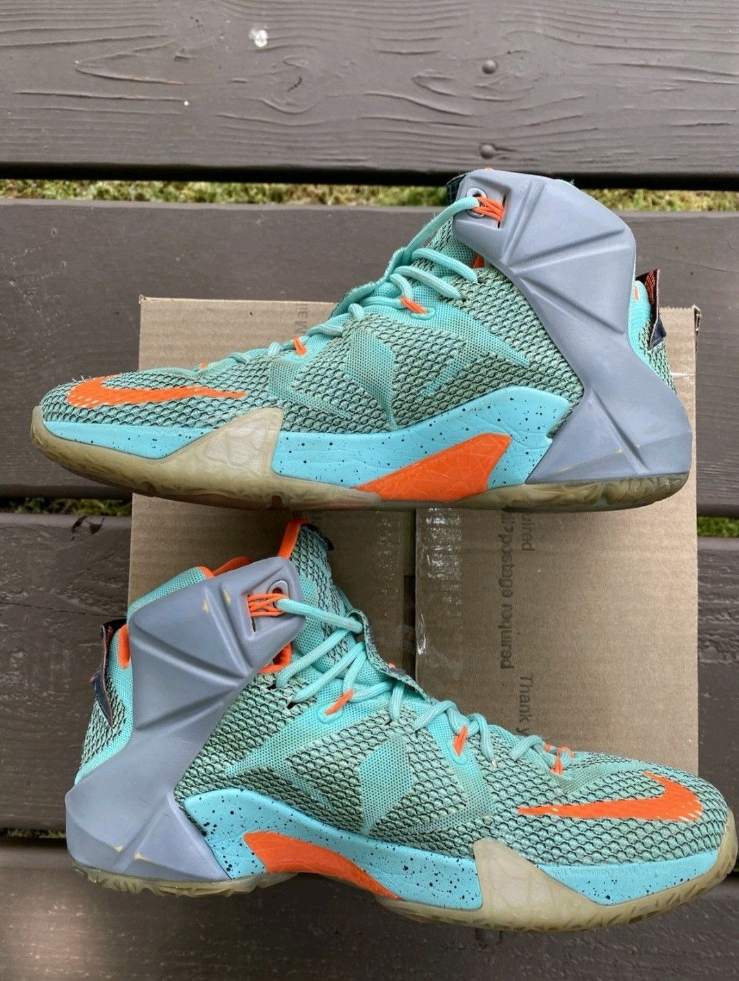 Nike Nike LeBron 12 NSRL 684593301 Size 9.5 Men Size US 9.5 / EU 42-43 - 4 Thumbnail