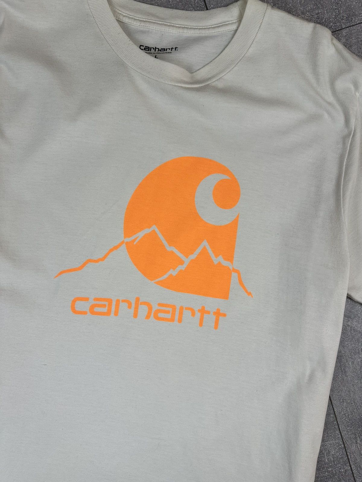 Carhartt Carhartt Outdoor Life Overprint Logo T-Shirt Size US L / EU 52-54 / 3 - 8 Thumbnail