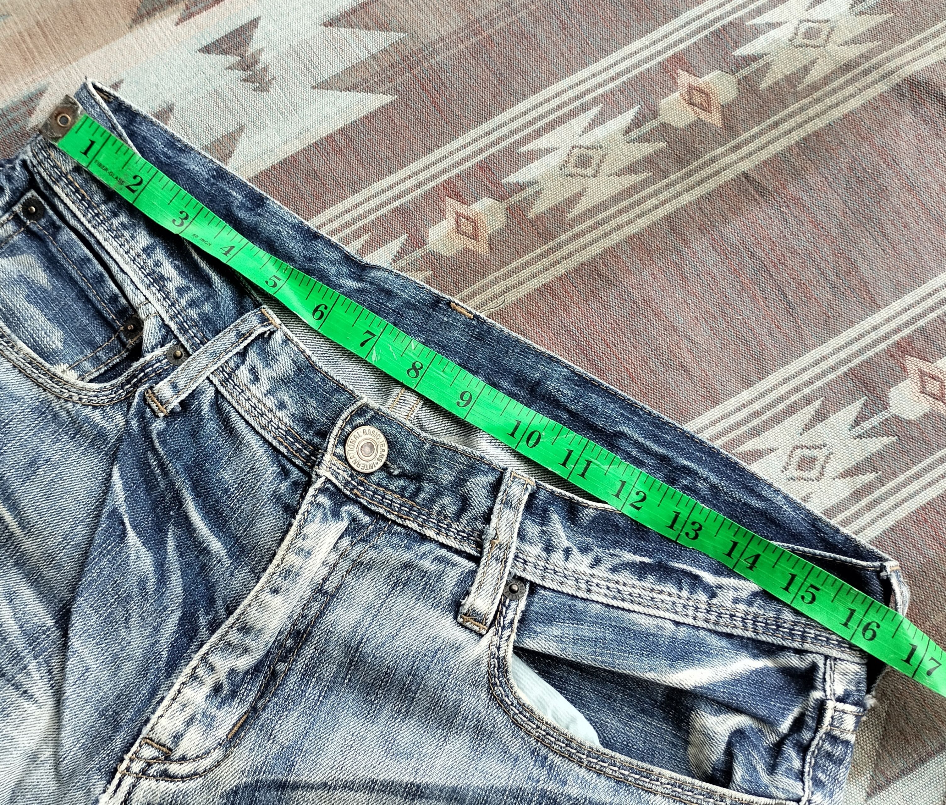 semanticdesign 2000s Edge Ruppet japan clawmark curve denim Size US 32 / EU 48 - 15 Thumbnail