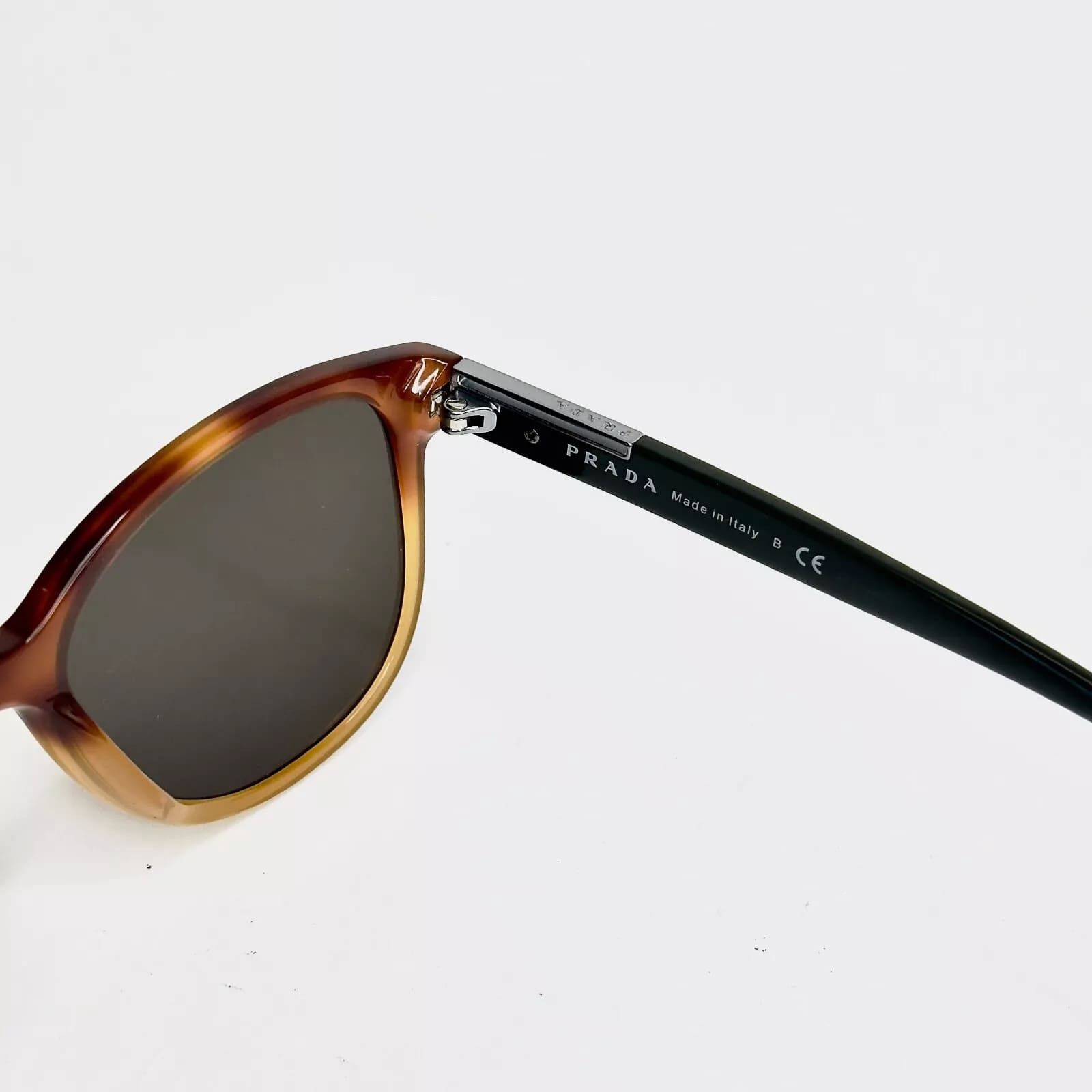 Prada PRADA Square 08U Brown Green Authentic Sunglasses PR08US Size ONE SIZE - 3 Thumbnail