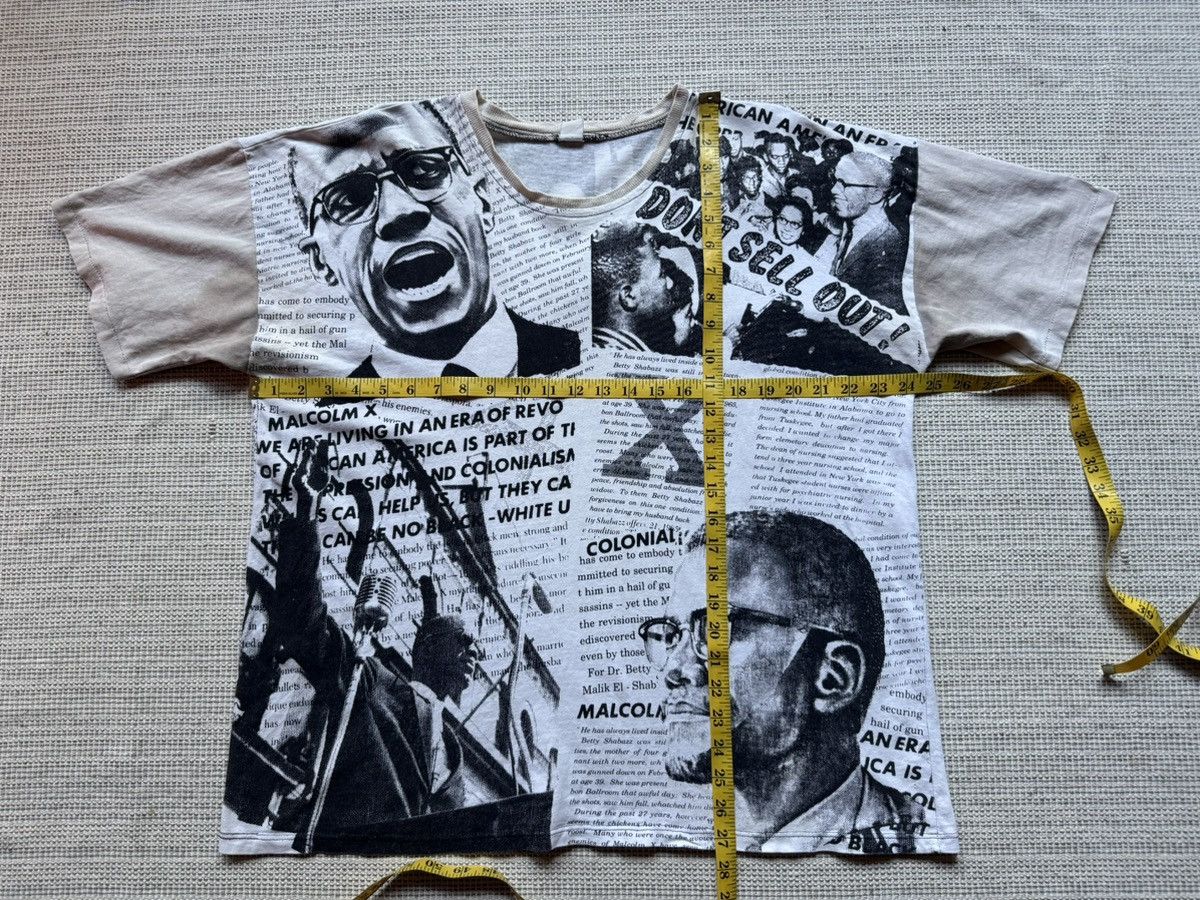 Vintage Vintage Malcolm X overprint Size US L / EU 52-54 / 3 - 11 Thumbnail
