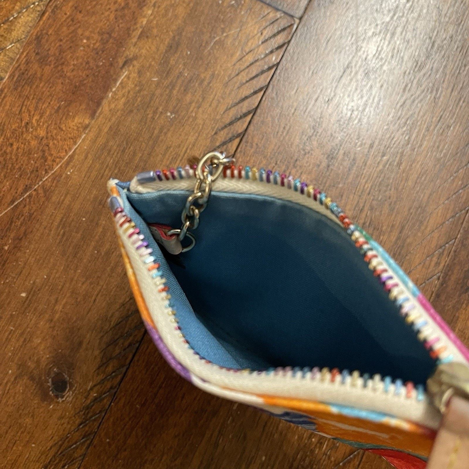 Dooney & Bourke DOONEY & BOURKE Multi-Color Wonder Duck Wristlet EUC Size ONE SIZE - 7 Thumbnail
