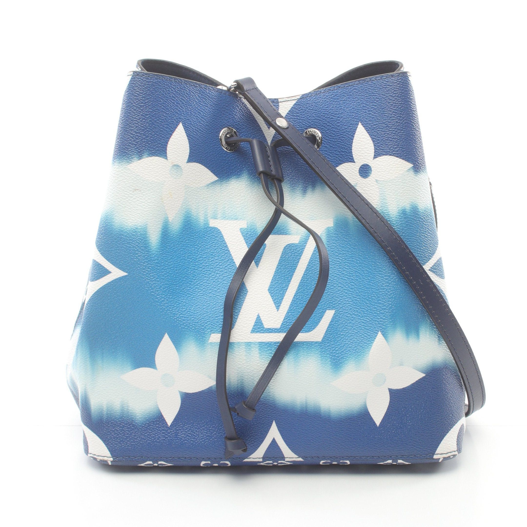 Louis Vuitton Louis Vuitton Neo Noe Lv Escale Monogram Shoulder Bag Leather Blue Size ONE SIZE - 1 Thumbnail