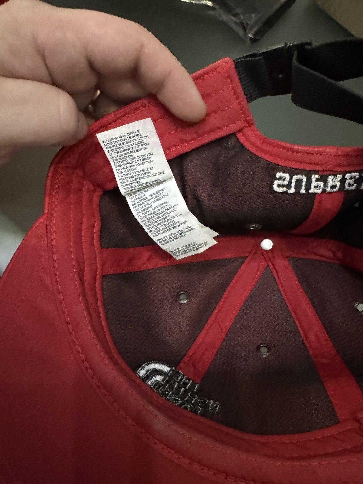 Supreme × The North Face Supreme x The North Face Leather Camp Cap Size ONE SIZE - 4 Thumbnail