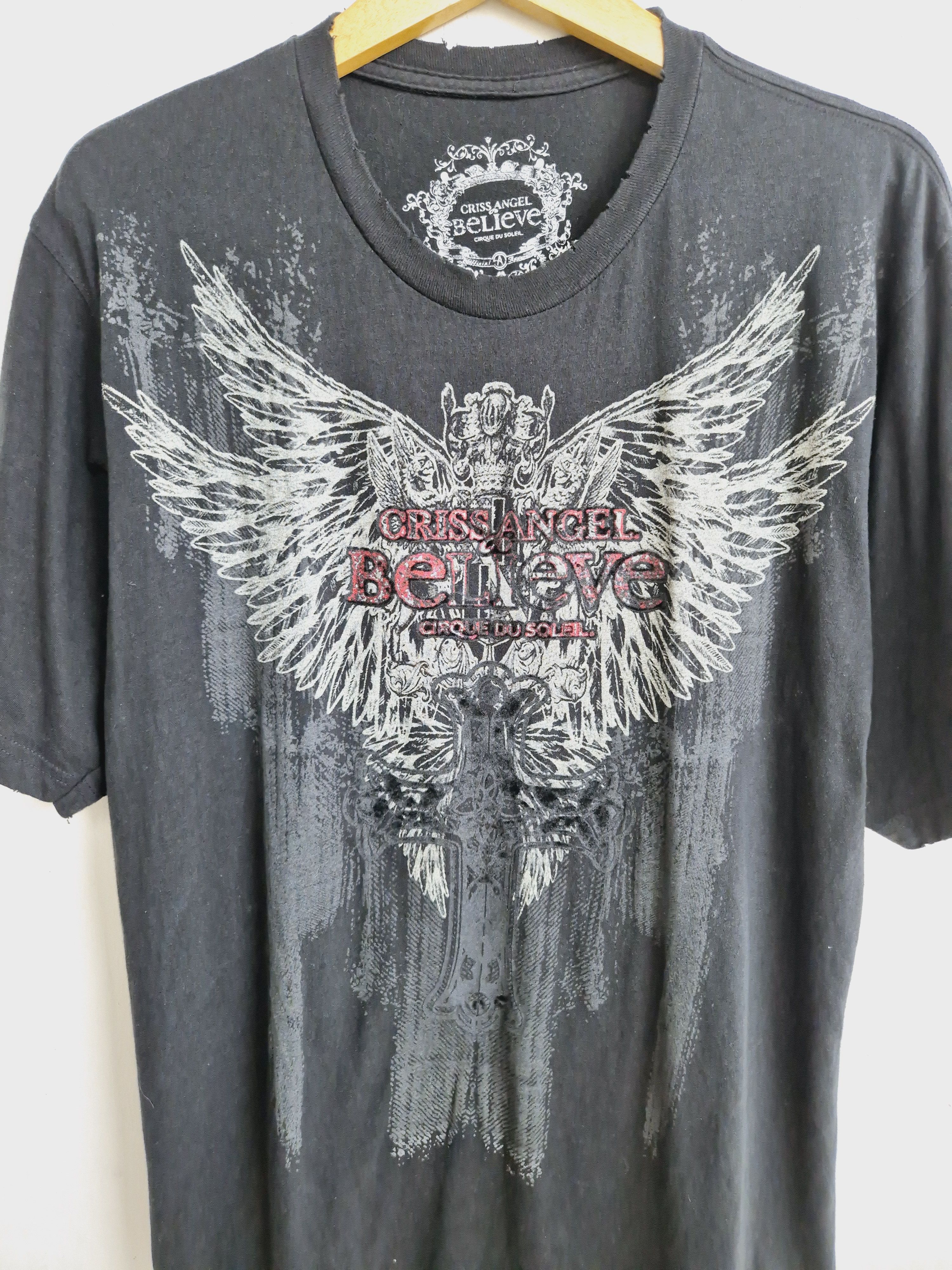 Affliction Criss Angel Believe Tour T-Shirt Size XL Size US L / EU 52-54 / 3 - 2 Thumbnail