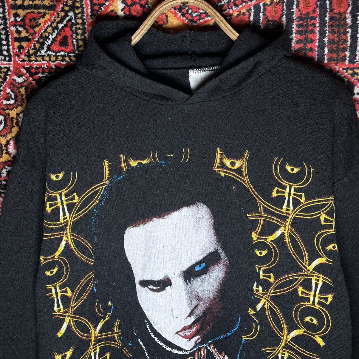 Band Tees Rarest Marilyn Manson merch hoodie from 2000🧛🏻‍♂️ Size US M / EU 48-50 / 2 - 3 Thumbnail