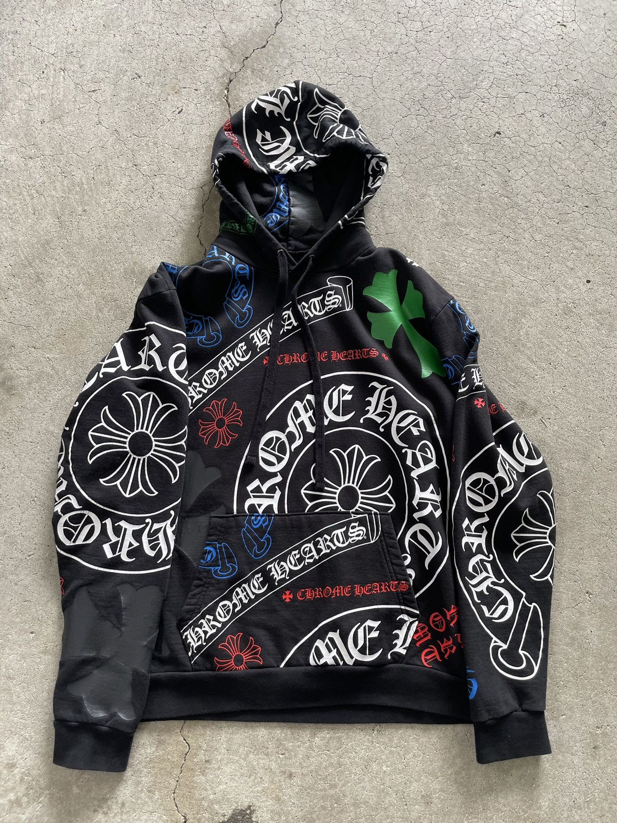 Chrome Hearts Chrome Hearts Stencil Hoodie Size US L / EU 52-54 / 3 - 3 Thumbnail