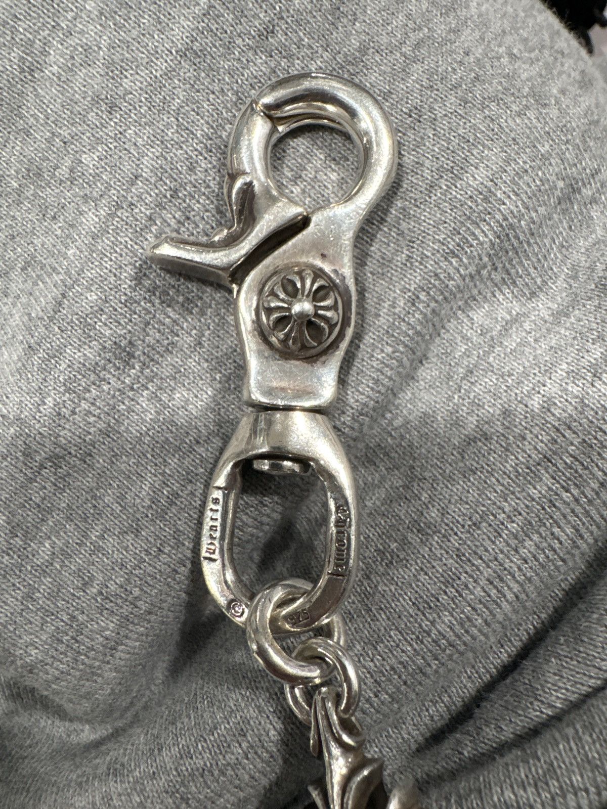 Chrome Hearts chrome hearts ch plus walletchain long double clip Size ONE SIZE - 12 Thumbnail