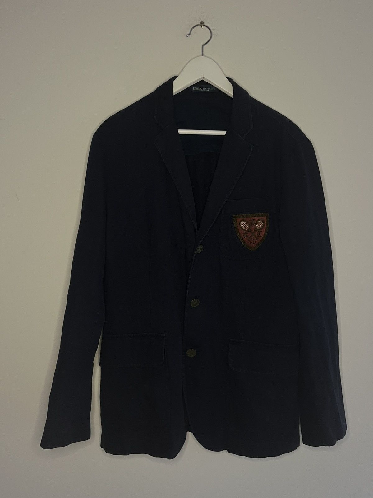 Polo Ralph Lauren Ralph Lauren - Vintage Crest Tennis Blazer Size 40R - 2 Thumbnail