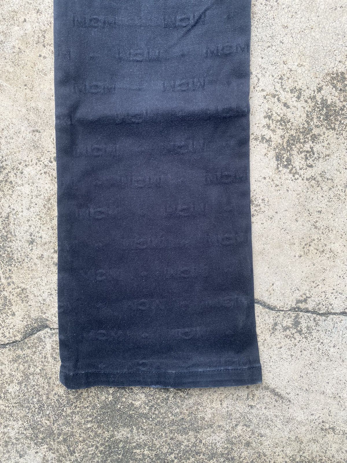Designer × If Six Was Nine × MCM MCM Monogram Flare Stretchable Casual Pants Size US 26 / EU 42 - 24 Thumbnail