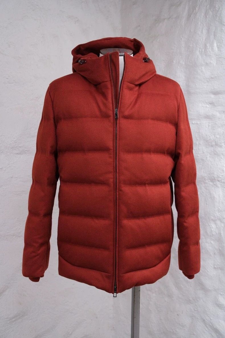 Loro Piana LORO PIANA Cashmere down jacket 100% cashmere and white go Size US L / EU 52-54 / 3 - 3 Thumbnail