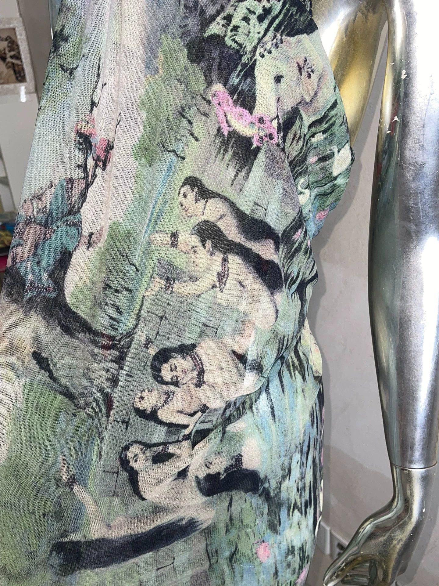 Jean Paul Gaultier Jean Paul Gaultier Rare Bather Scarf Multi-Way Size ONE SIZE - 5 Thumbnail