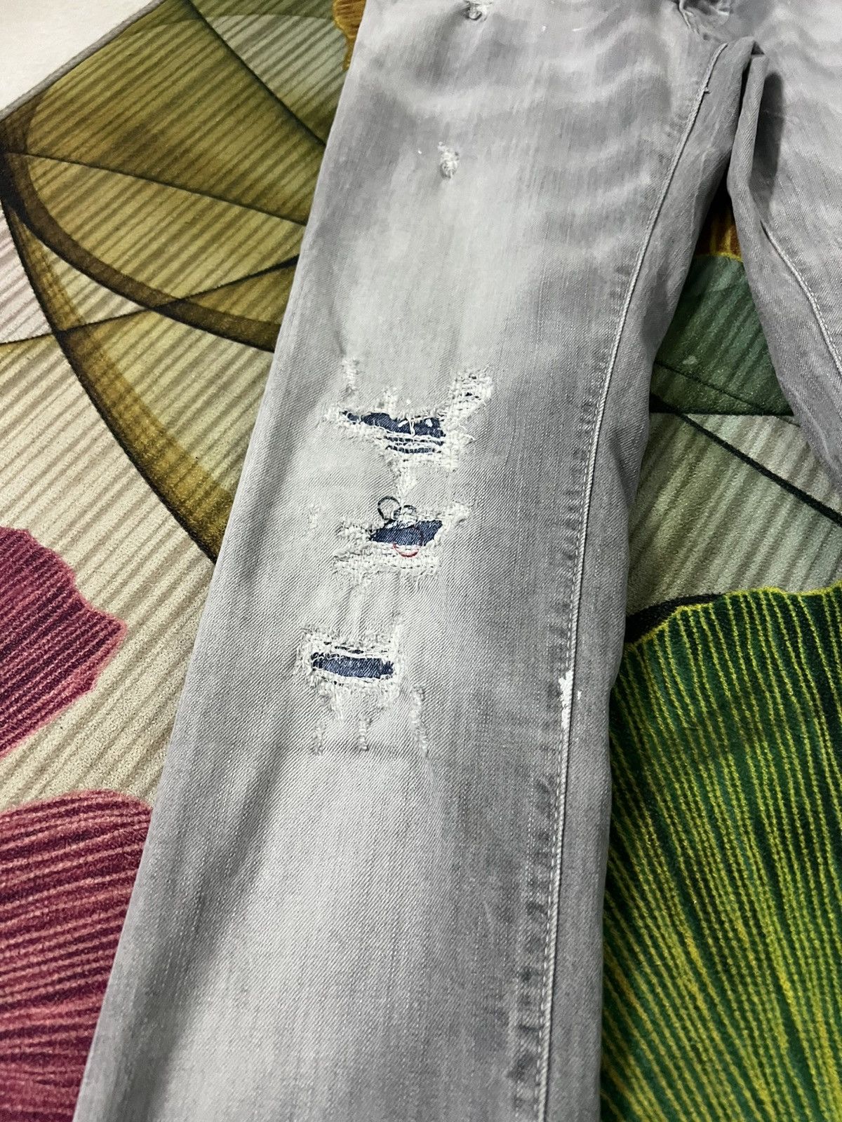 Dsquared2 💥Vintage Dsquared2 Distress Faded Jean Size US 32 / EU 48 - 8 Thumbnail