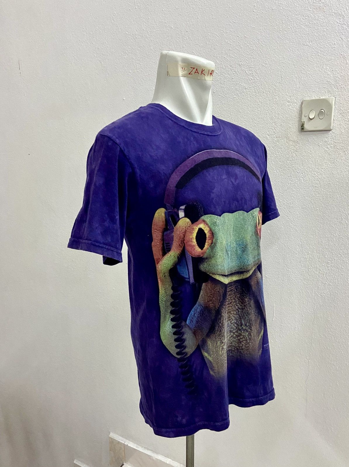 The Mountain The Mountain Manimals 2011 DJ FROG Tie Dye TEE Size US S / EU 44-46 / 1 - 4 Thumbnail
