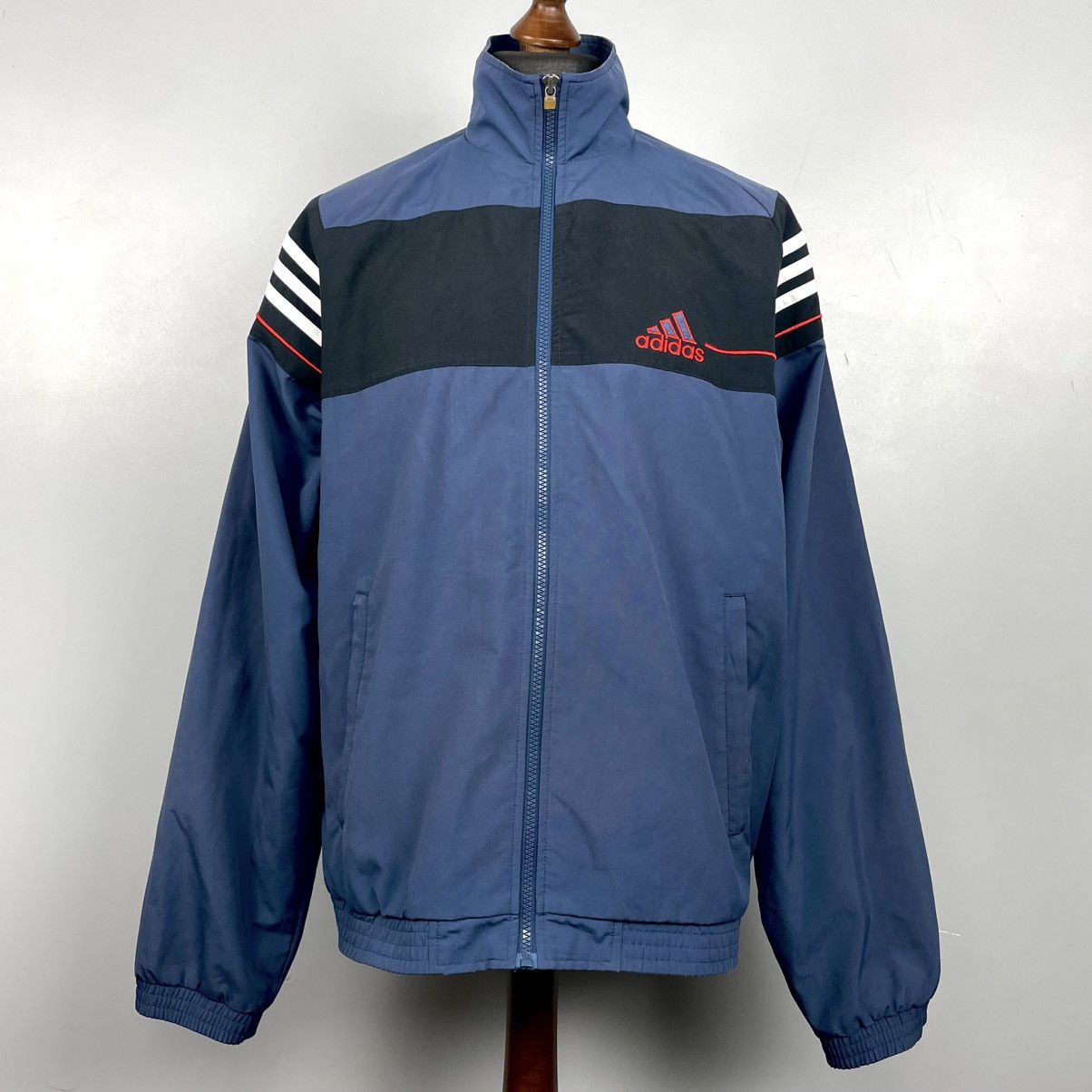Adidas × Vintage Vintage Adidas 90’s tracksuit Jacket size xl Size US XL / EU 56 / 4 - 2 Thumbnail