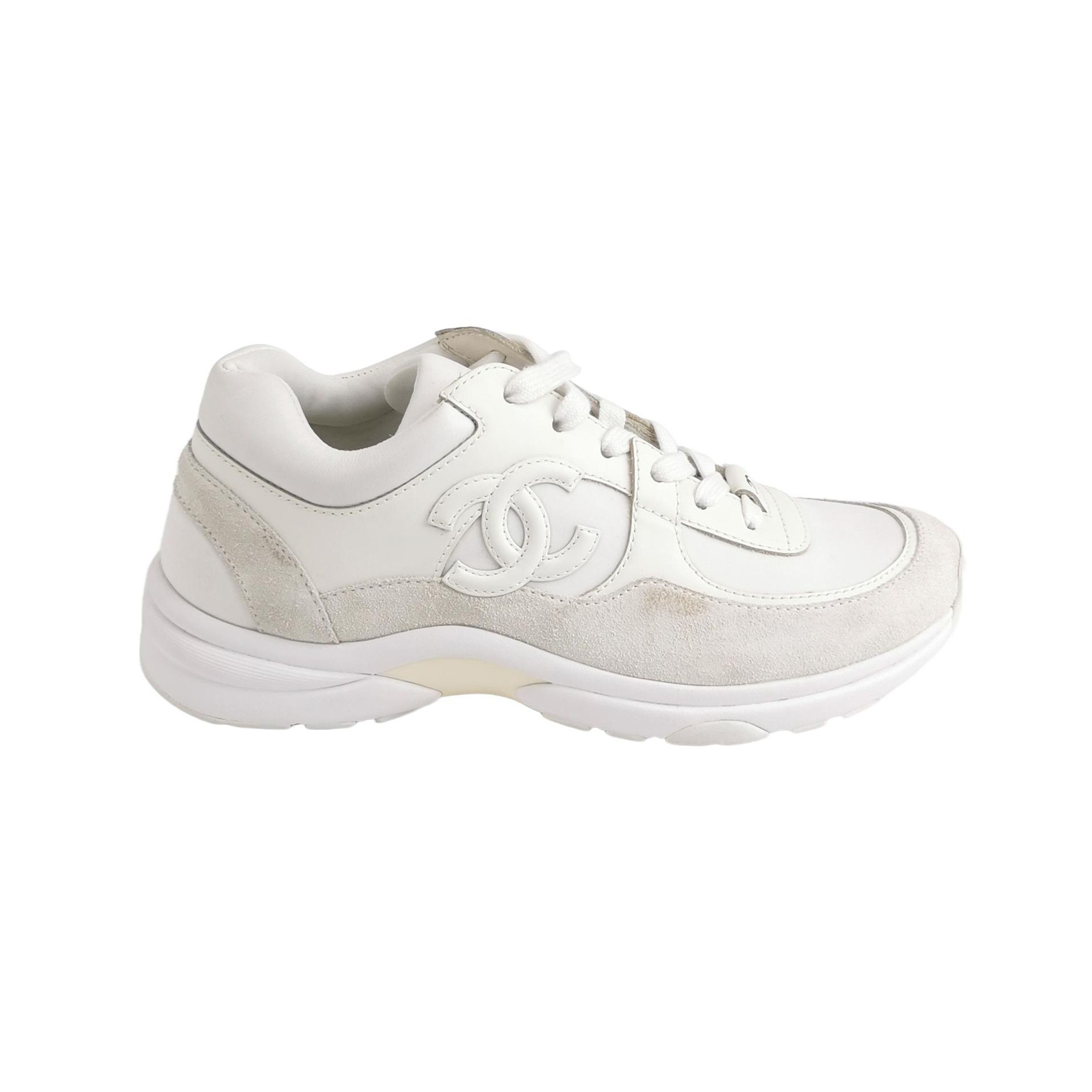 Chanel Chanel Women 7-5 Lowtop Sneakers Size US 7.5 / IT 37.5 - 1 Thumbnail