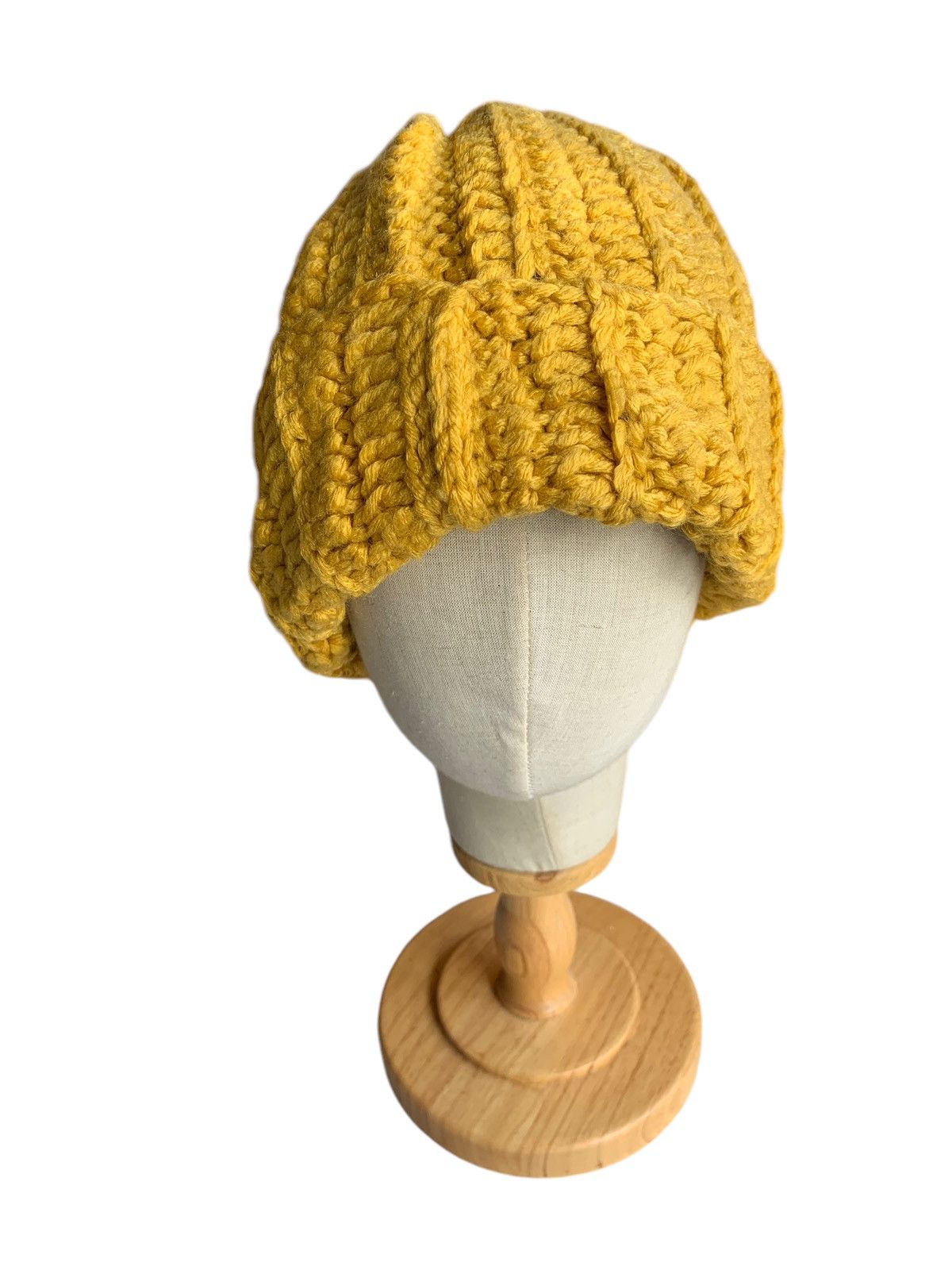 Japanese Brand × Kapital × Vintage Knitted Crochet Winter sessions Big Beanie Hats Size ONE SIZE - 3 Thumbnail